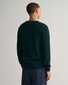 Gant Superfijne Lamswol V-Hals Trui Groen