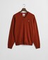 Gant Superfijne Lamswol V-Hals Trui Modern Rust
