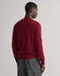 Gant Superfijne Lamswol V-Hals Trui Port Red