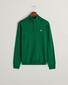 Gant Superfine Lambswool Half-Zip Pullover Forest Green