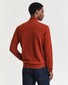 Gant Superfine Lambswool Half-Zip Pullover Modern Rust