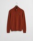 Gant Superfine Lambswool Half-Zip Pullover Modern Rust