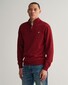 Gant Superfine Lambswool Half-Zip Pullover Port Red
