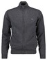 Gant Superfine Lambswool Zip Cardigan Vest Antraciet