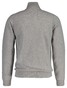Gant Superfine Lambswool Zip Cardigan Vest Grijs Melange