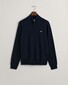 Gant Superfine Lambswool Zip Cardigan Vest Marine
