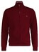 Gant Superfine Lambswool Zip Cardigan Vest Plumped Red