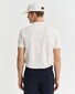 Gant Texture Stripe Polo Cream