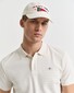 Gant Texture Stripe Polo Cream
