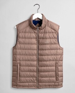 Gant The Light Down Bodywarmer Body-Warmer Mid Brown