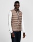 Gant The Light Down Bodywarmer Body-Warmer Midden Bruin