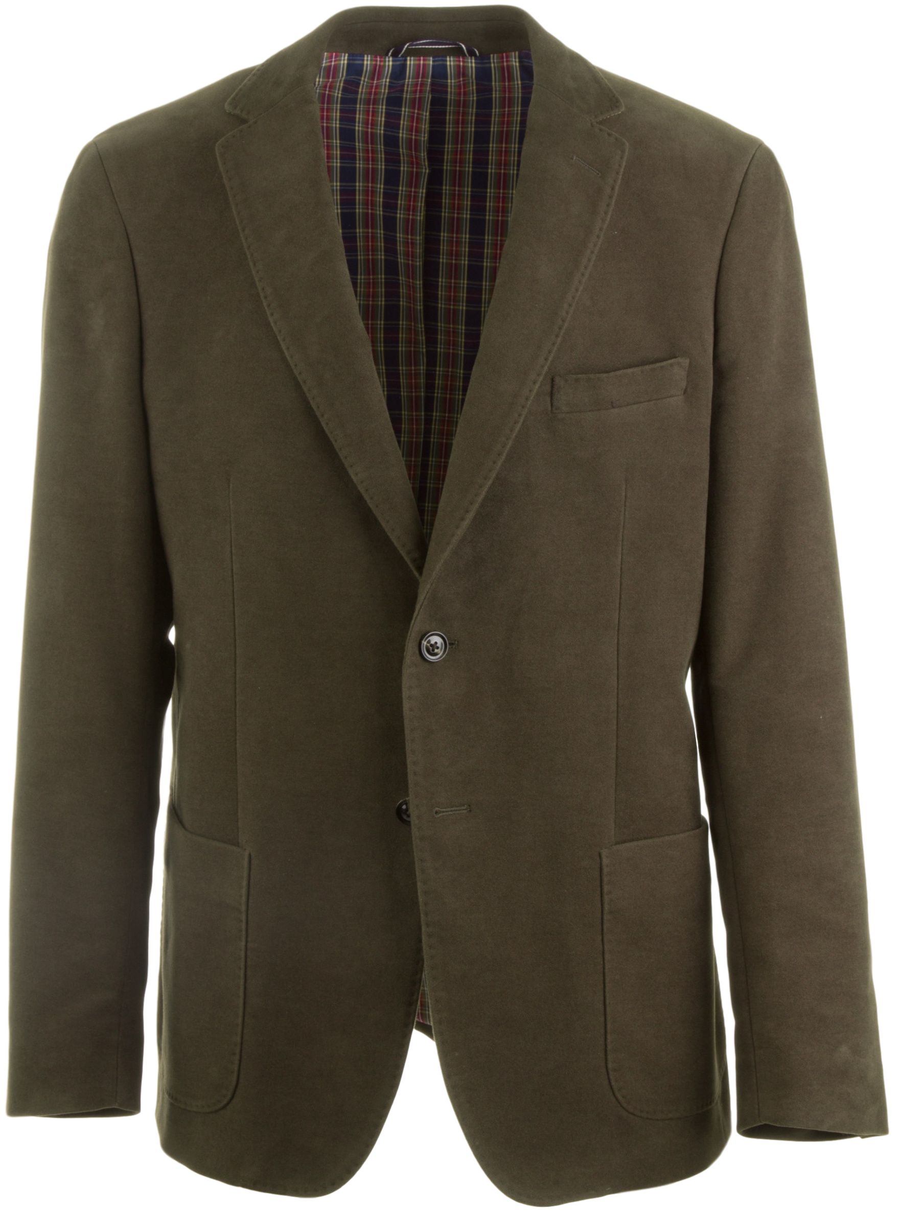 Gant The Moleskin Blazer Colbert in kleur Donker Groen Jan Rozing
