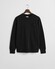 Gant Tonal Shield Crew Neck Sweat Trui Zwart