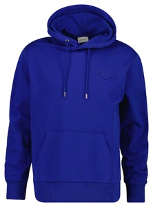 Gant Tonal Shield Hoodie Trui College Blue