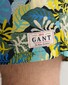 Gant Tropical Pattern Swim Shorts Marine