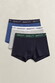 Gant Trunk 3-Pack Ondermode Vintage Blue