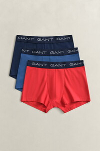 Gant Trunk 3-Pack Underwear Rose Red