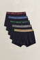 Gant Trunk 5-Pack Underwear Evening Blue