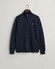 Gant Two-Way Front Zip Sweat Cardigan Vest Avond Blauw