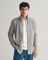 Gant Two-Way Front Zip Sweat Cardigan Vest Grijs Melange