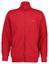 Gant Two-Way Front Zip Sweat Cardigan Vest Rose Red