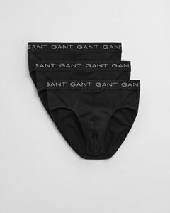 Gant Uni Color Brief 3Pack Underwear Black