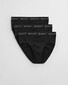 Gant Uni Color Brief 3Pack Underwear Black