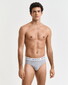 Gant Uni Color Brief 3Pack Underwear Light Grey