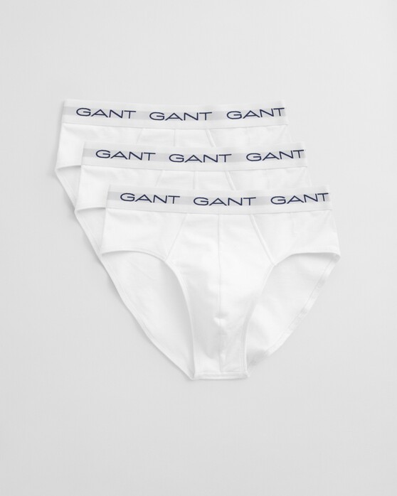 Gant Uni Color Brief 3Pack Underwear White