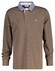 Gant Uni Color Chambray Heavy Rugger Twill Collar Pullover Faded Taupe