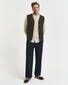 Gant Uni Color Rich Detail Quilted Fleece Vest Body-Warmer Dark Moss Green