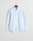 Gant Uni Color Slim Stretch Oxford Button-Down Overhemd Licht Blauw