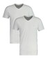 Gant Uni Cotton V-Neck 2Pack T-Shirt Wit