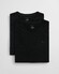 Gant Uni Cotton V-Neck 2Pack T-Shirt Zwart