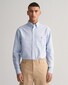 Gant Uni Oxford Button Down Overhemd Licht Blauw