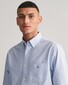 Gant Uni Oxford Button Down Overhemd Licht Blauw
