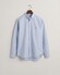 Gant Uni Oxford Button Down Overhemd Licht Blauw