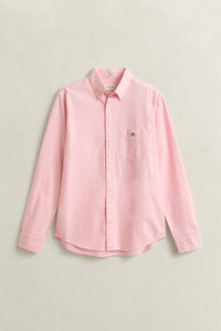 Gant Uni Oxford Button Down Overhemd Washed Pink