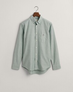 Gant Uni Oxford Button Down Shirt Forest Green
