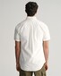 Gant Uni Oxford Button Down Short Sleeve Overhemd Wit