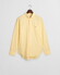 Gant Uni Poplin Button Down Overhemd Banana Yellow