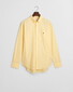 Gant Uni Poplin Button Down Overhemd Banana Yellow