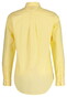 Gant Uni Poplin Button Down Overhemd Banana Yellow