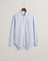 Gant Uni Poplin Button Down Overhemd Licht Blauw