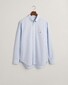Gant Uni Poplin Button Down Overhemd Licht Blauw
