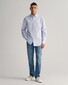 Gant Uni Poplin Button Down Overhemd Licht Blauw