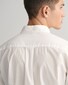 Gant Uni Poplin Button Down Overhemd Wit