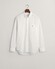 Gant Uni Poplin Button Down Overhemd Wit