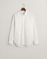 Gant Uni Poplin Button Down Overhemd Wit