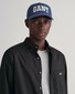 Gant Uni Poplin Button Down Overhemd Zwart